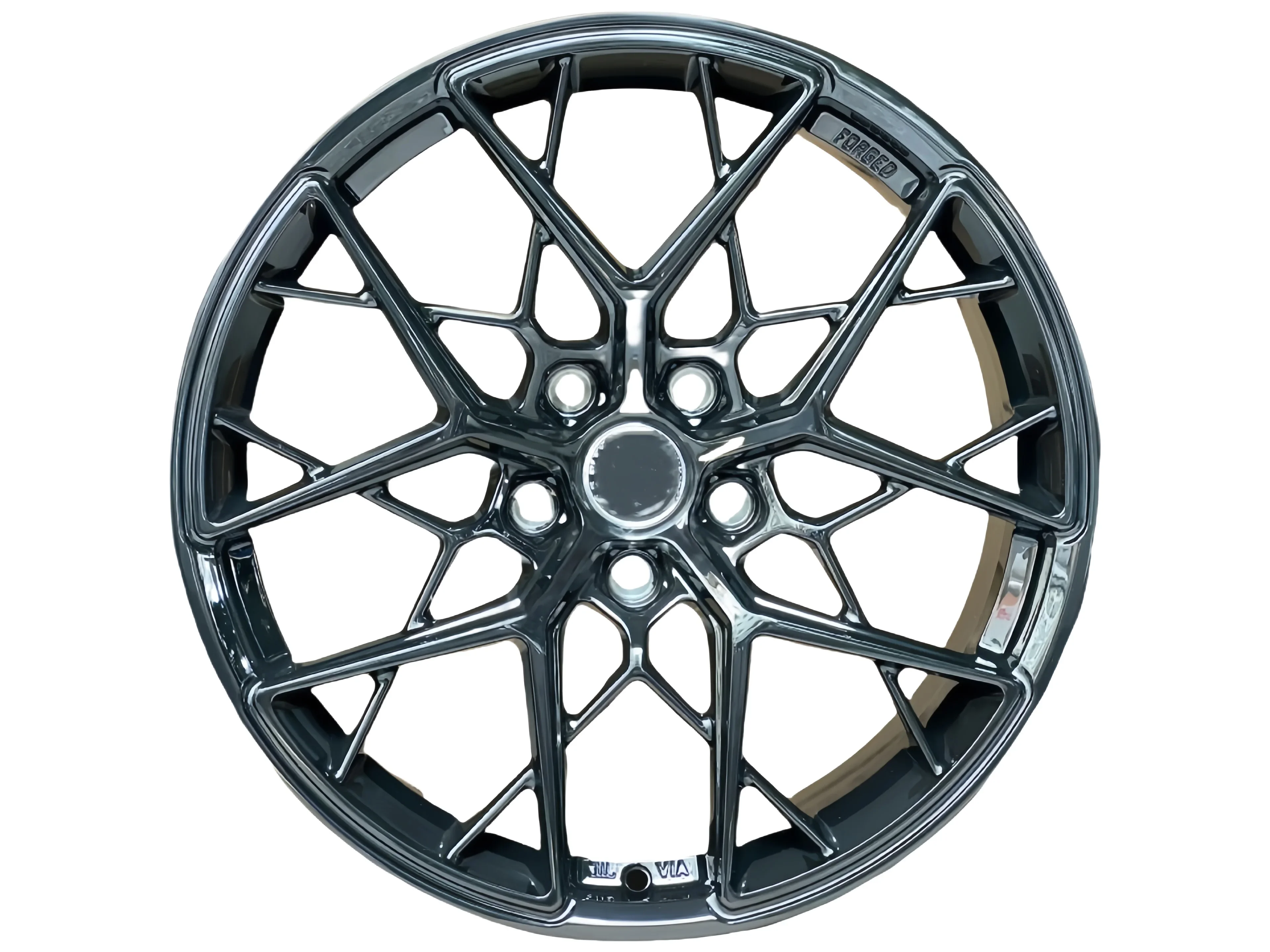 Glstar Factory 17 18 inch casting aluminum rims 5x105 5x112 5x114.3 5x100 ET35 ET40 car wheel rims