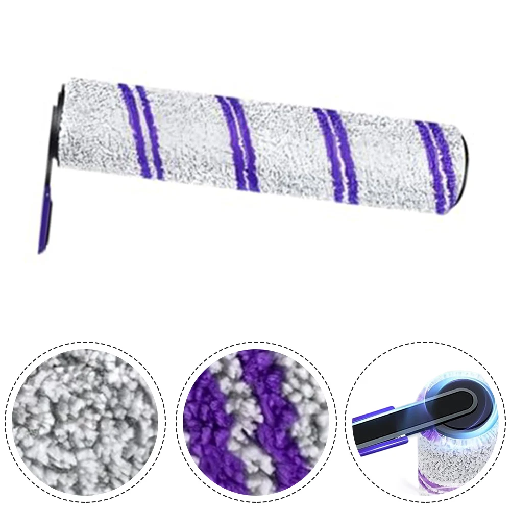 قطع غيار فرشاة الأسطوانة الرئيسية لاقط الحطام الفعال تركيب بسيط لـ Narwal S3 Island ممسحة مكنسة كهربائية لاسلكية