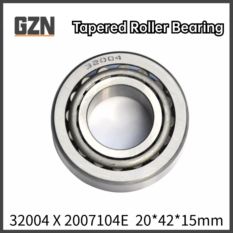 

1PCS High Speed Bearing Tapered Roller Bearing 32004X 2007104E Inner 20mm Outer 42mm Height 15mm Bearing Steel Stainless Steel