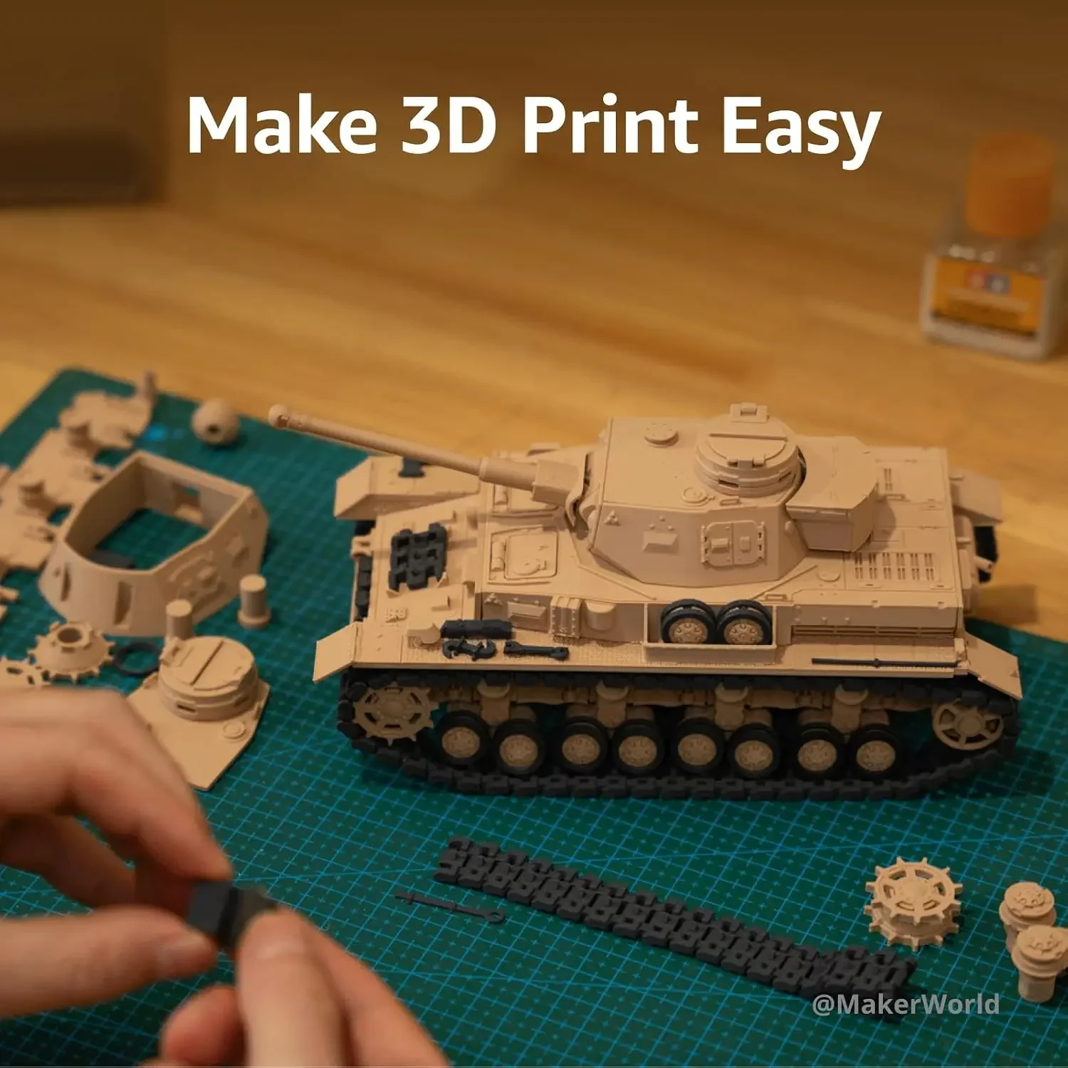 Bambu Lab A1 Mini Combo, A1 Mini 3D Printer&AMS lite, Multi-Color Printing | Beginner-Friendly Ecosystem with MakerWorld Model