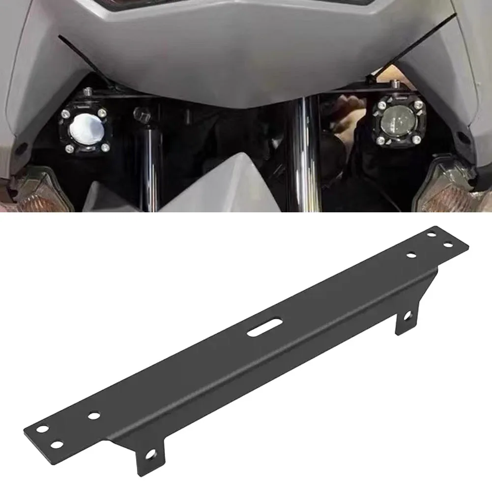 Carbon Steel Bracket Black Motorcycle Spotlight Bracket Hidden Spotlight Bracket Improve Motorcycle Appearance