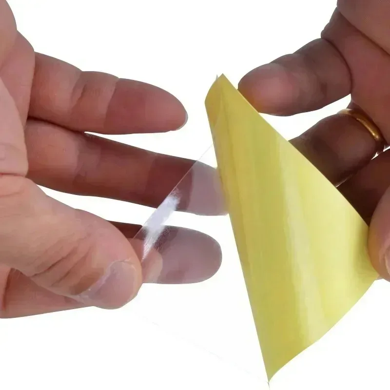 PVC Tent Patches Stickers Waterproof Clear Self Adhesive Nylon Sticker Patch for Outdoor Camping Tent Jacket Repair Tape Tool