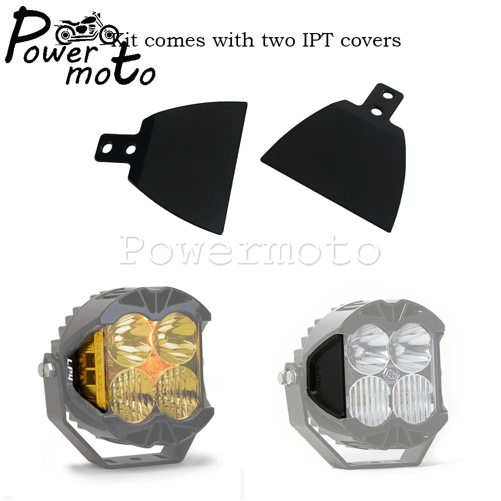 

Для дизайнов Baja, светодиодные фары для мотокросса, отражатели LP4 IPT, чехлы для устранения бликов, алюминиевые блокирующие крышки дальнего света