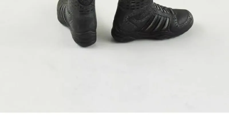 1/6 Scale Female Soldier Black Hollow Shoes Without Feet Model for 12'' Action Figures Toys Accessory Collection