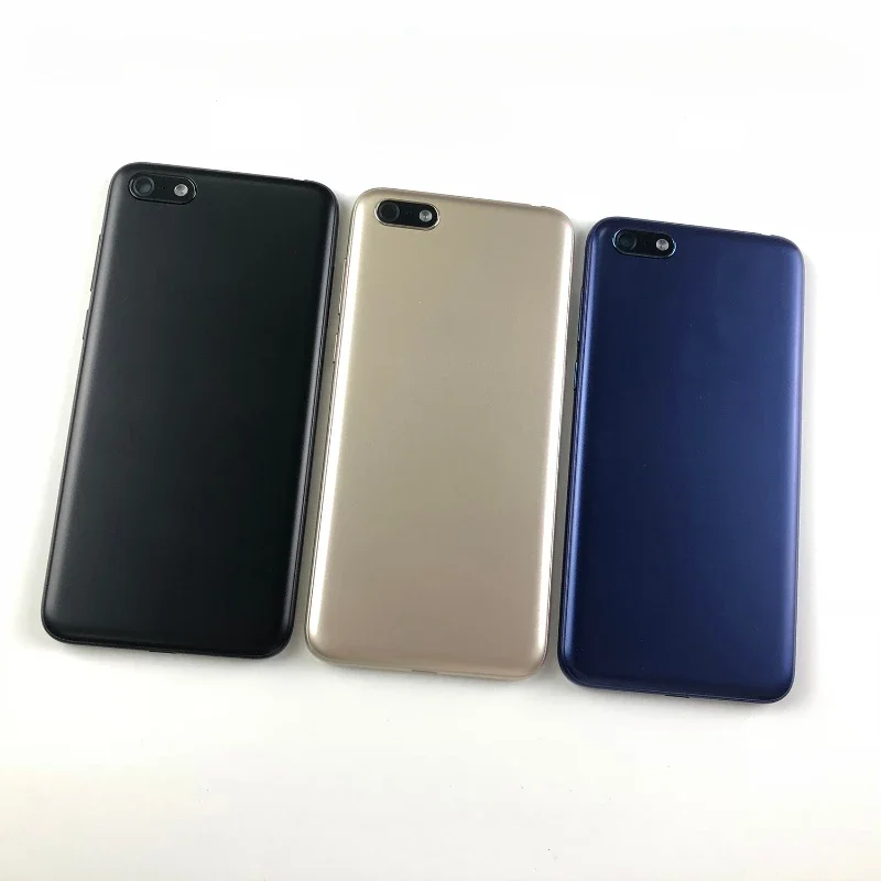For Huawei Y5  Y5 Lite Y5 Prime 2018 Housing Case Rear Door Back Cover with Middle Frame+Power Volume Buttons
