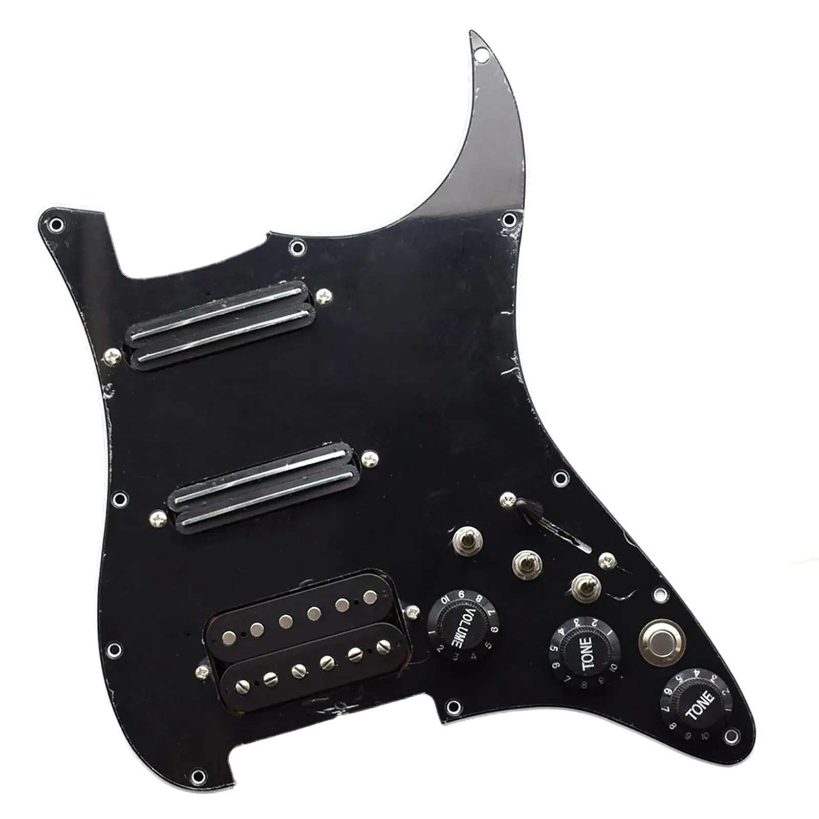 Dual Track Pickguard Pickup Assembly Quality Electronic Components for Electric Guitar Accessory Upgrade Fitment