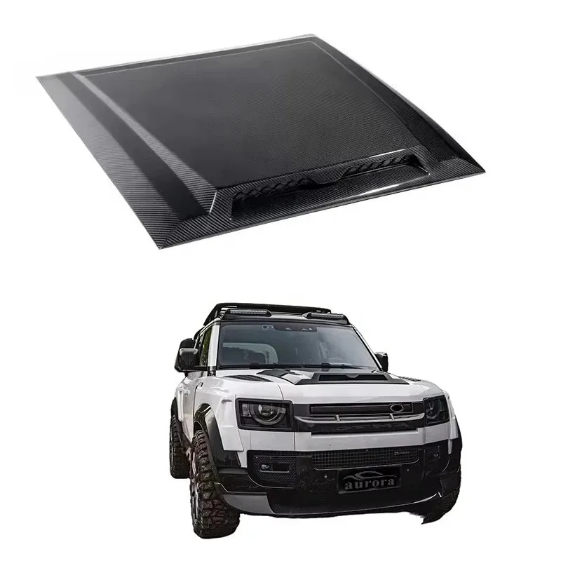 

Suitable for Defender Lumma Car Components Engine Hood Dry Carbon Fiber Front Engine Hood