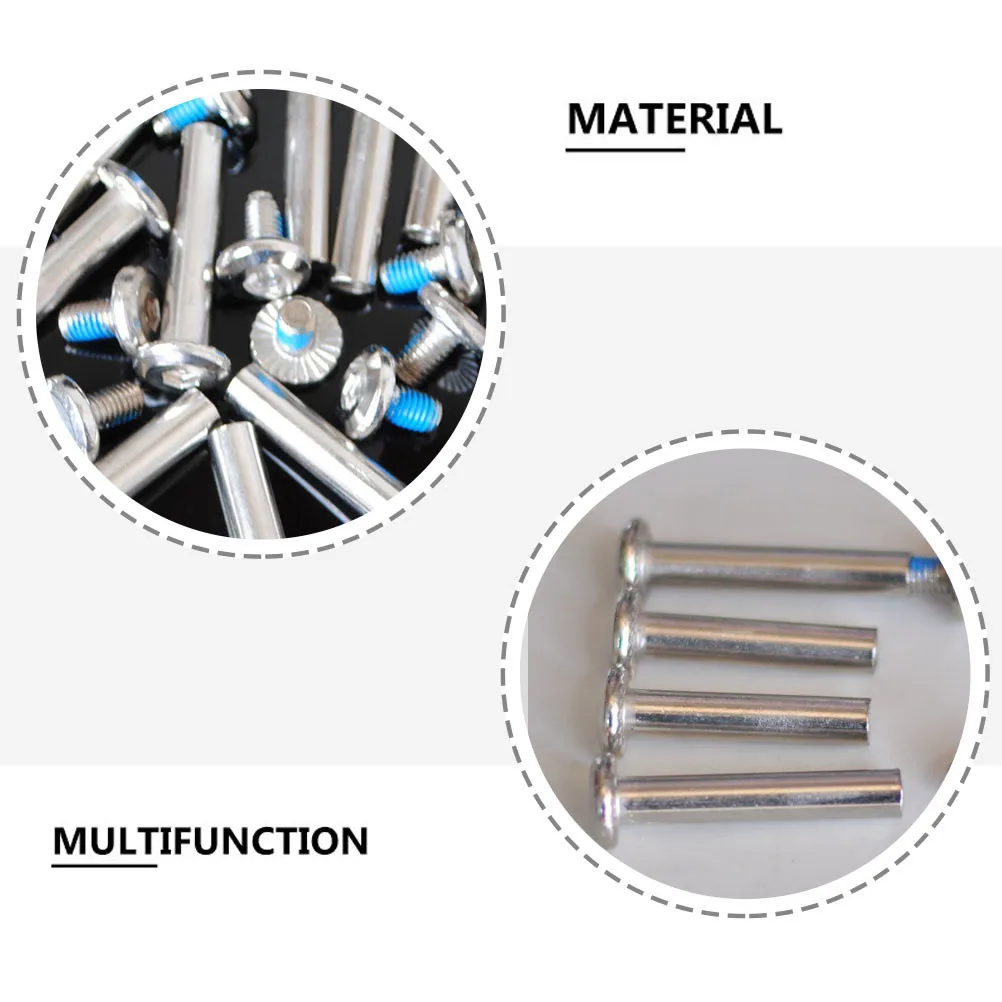 

Набор из 16 металлических винтов для роликовых коньков, сверхпрочные, для крепления колес и подшипников, надежная фиксация, долговечное использование, надежность