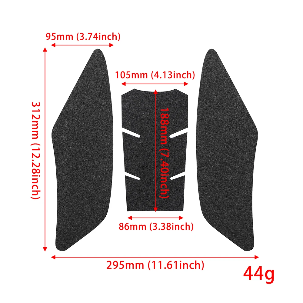 For YAMAHA YZF R6 2018-2022 Motorcycle Anti Slip Sticker Fuel Tank Traction Pads Gas Knee Grip Protector Decal