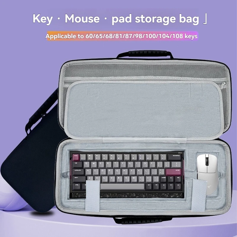 

Сумка для хранения клавиатуры для ROG Strix Flare EV63, индивидуальный защитный пакет для клавиатуры, аксессуары для игровой механической клавиатуры