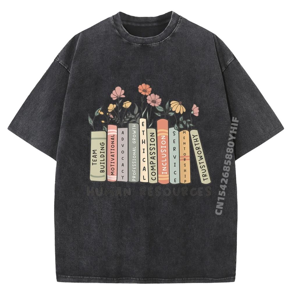 

Human Resources HR Squad Team HR Manager Административные мужские футболки с рисунком Мужские мягкие потертые рубашки с принтом