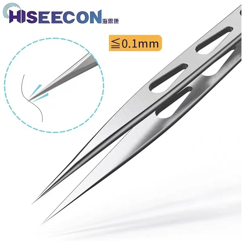 Ultra-fine TS-14 SA-12 mobile Phone repair  acne blackheads clip tweezers  beauty salon Special Shaving