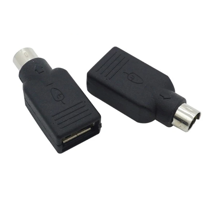 1 pz/2 pz Adattatore USB Convertitore Tastiera Mouse USB Femmina A PS2 PS/2 Maschio Usb Tastiera Mouse Accessori Convertitore Del Computer