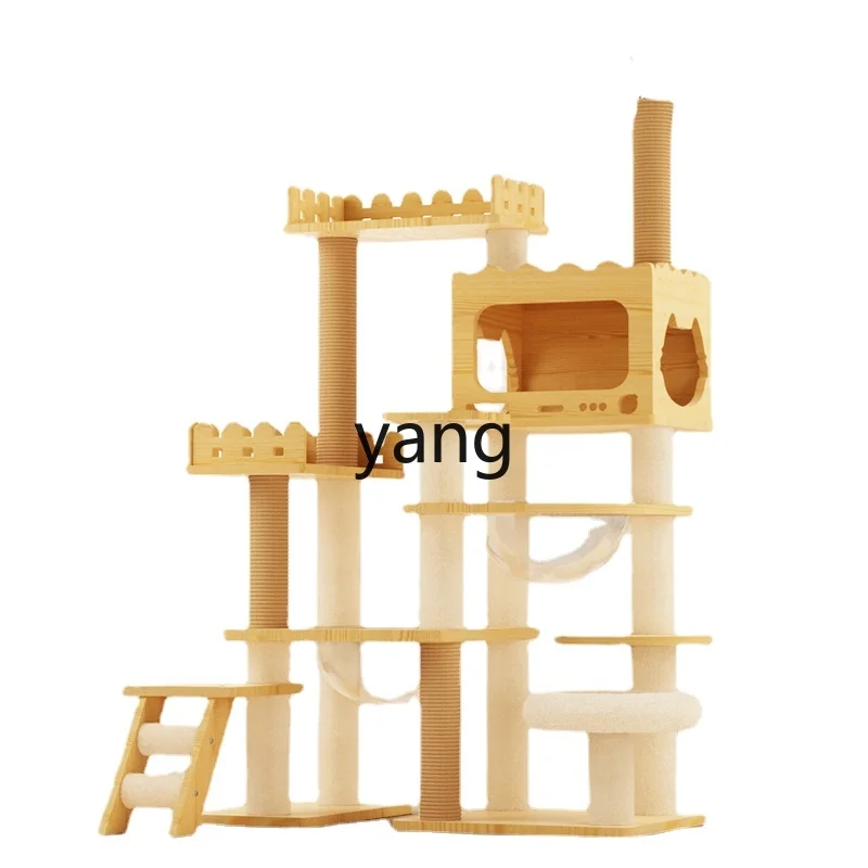 Yhl Cat Tree Integrated Space Capsule Tong Tianzhu Jumping Platform Cat Rack Large Toys Cat Supplies Complete Collection