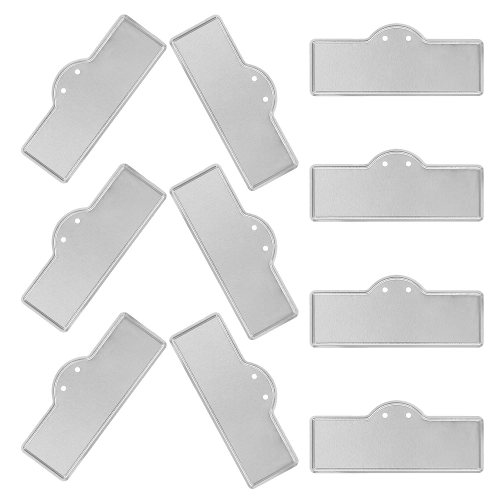 

10pcs Plant Markers Aluminum Tags Lightweight for Flower Beds Parks DIY Blank Labels Nursery Plants Identification Garden