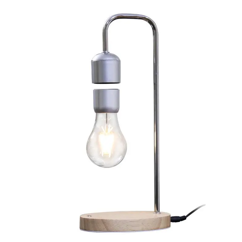Floating moon light wireless charging balance led lighting night floating induction light bulb