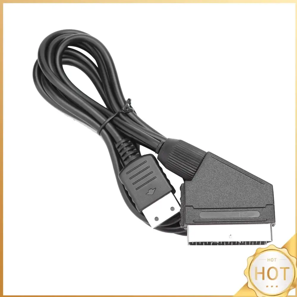 VGA RCA Audio Cable Cord Replacement Game Replace Connect Cable Image Definition Improvement for  Dreamcast DC