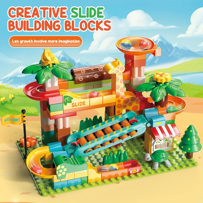 Big-sized Creative Building Bl - огляд і ціна Marble Run Set