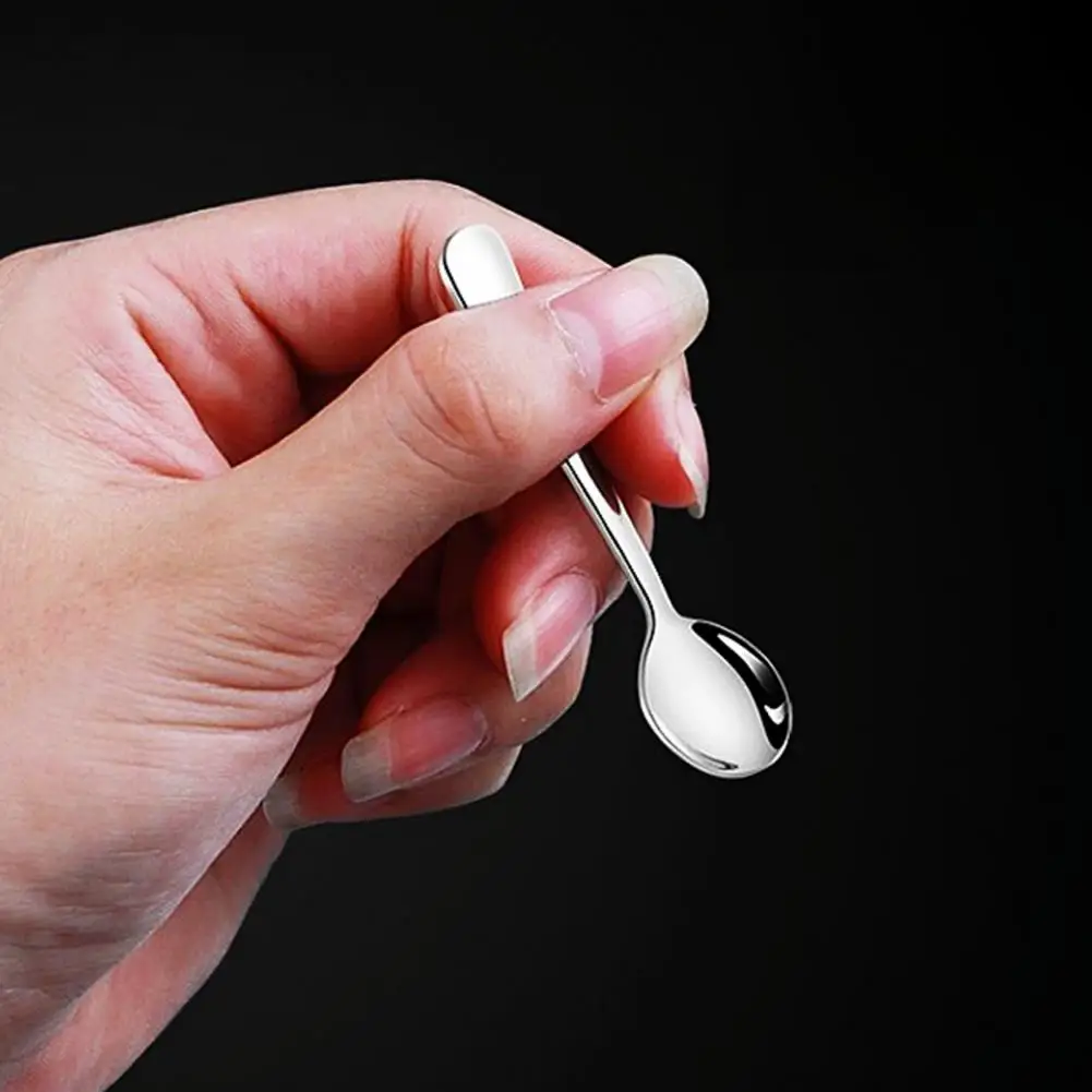 

Small Measuring Spoons Food Grade Stainless Steel Mini Spoons for Coffee Spices Tiny Measuring Scoop for Salt for Powder