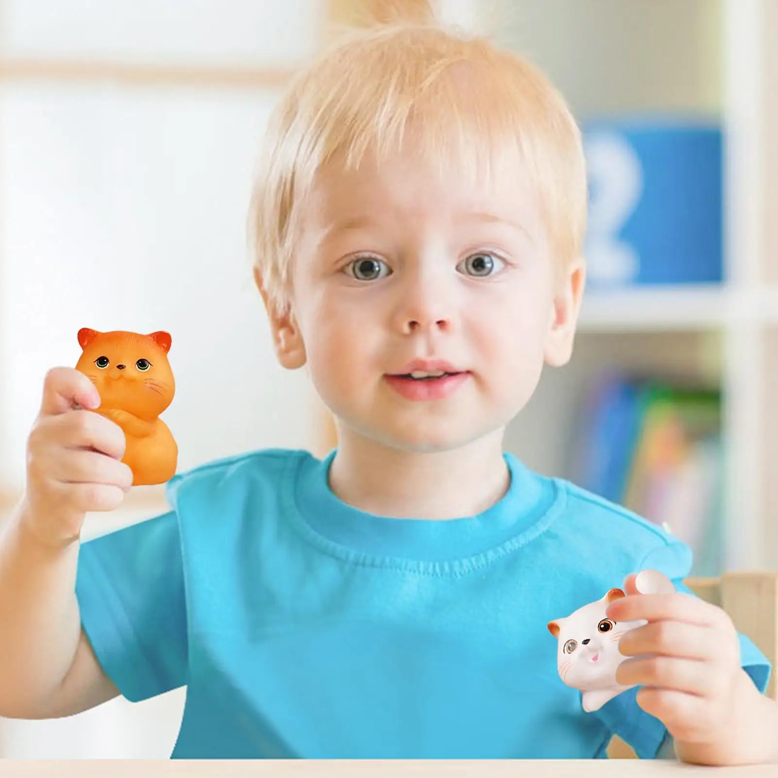 

Стрессовые шарики для детей, 6 шт., милые мягкие шарики для снятия стресса, миниатюрные новые игры для дома, школы, семьи, подростков, молодежи, друзей, ежедневно