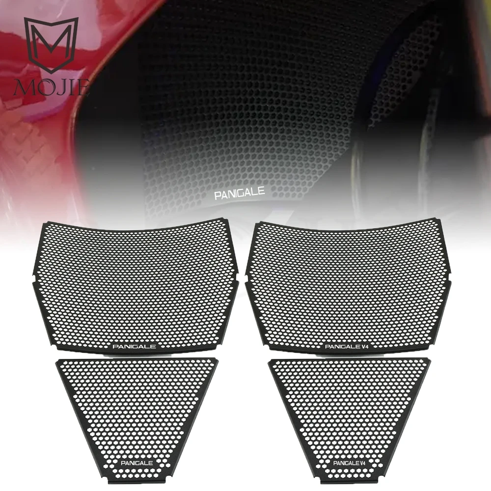 

For Ducati Panigale V4 S / SP/ SP2 2018-2024 Streetfighter V4 Motorcycle Accessories Radiator Grille Grill Guard Cover Protector