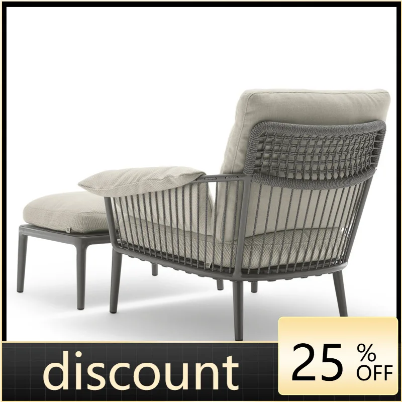 LTT leisure balcony small sofa lying rattan creative table and chair coffee table courtyard combination
