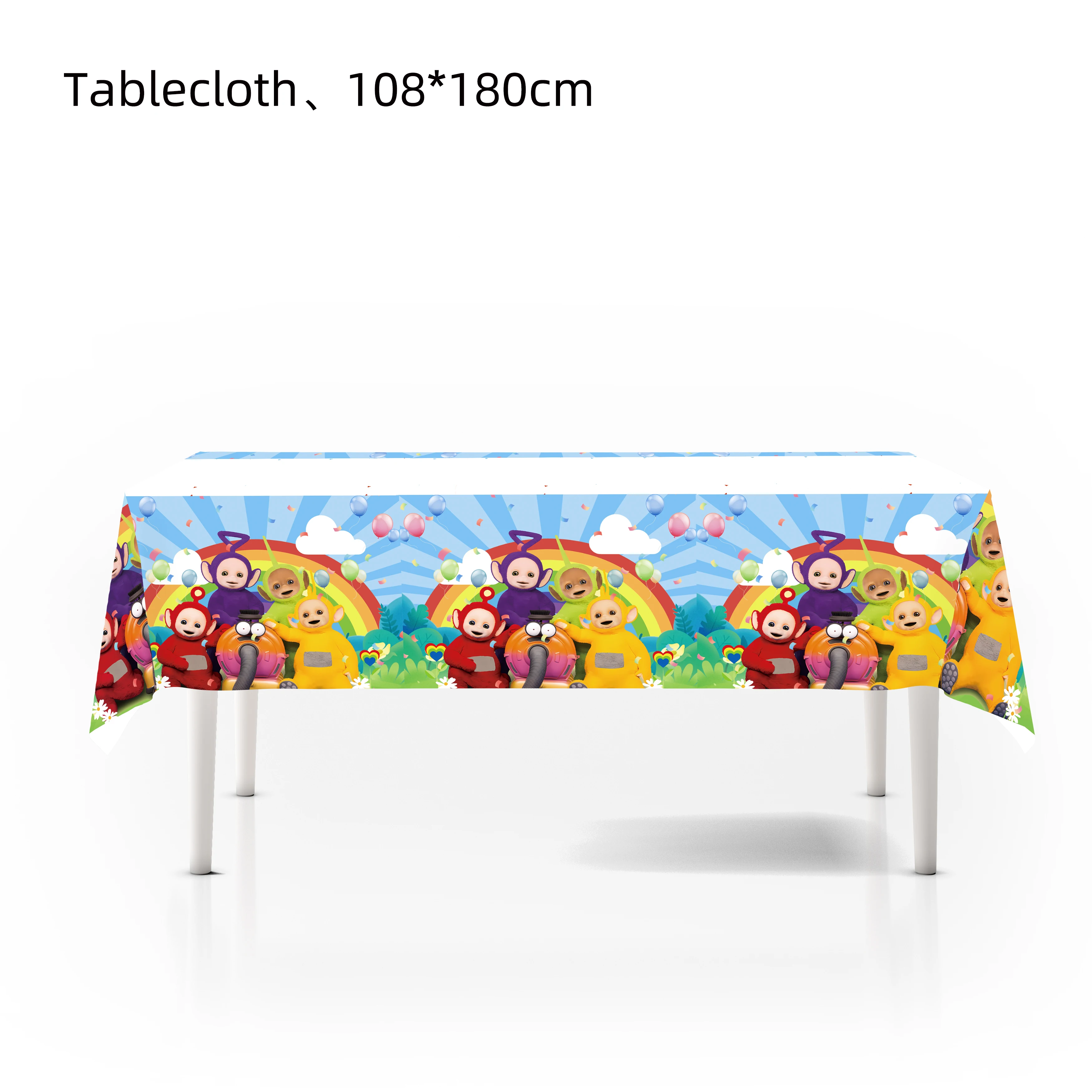 Tinky Winky Verjaardagsfeestje Decoratie Antennababy Po Wegwerp servies Tafelkleed Bord Beker servet Kinderfeestje Gunsten Benodigdheden