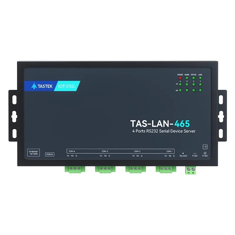 4 خادم تسلسلي إلى منفذ إيثرنت وحدة Modbus RS232 إلى بوابة TCP/IP RJ45 يدعم بروتوكول TCP/UDP/HTTP/MQTT #6