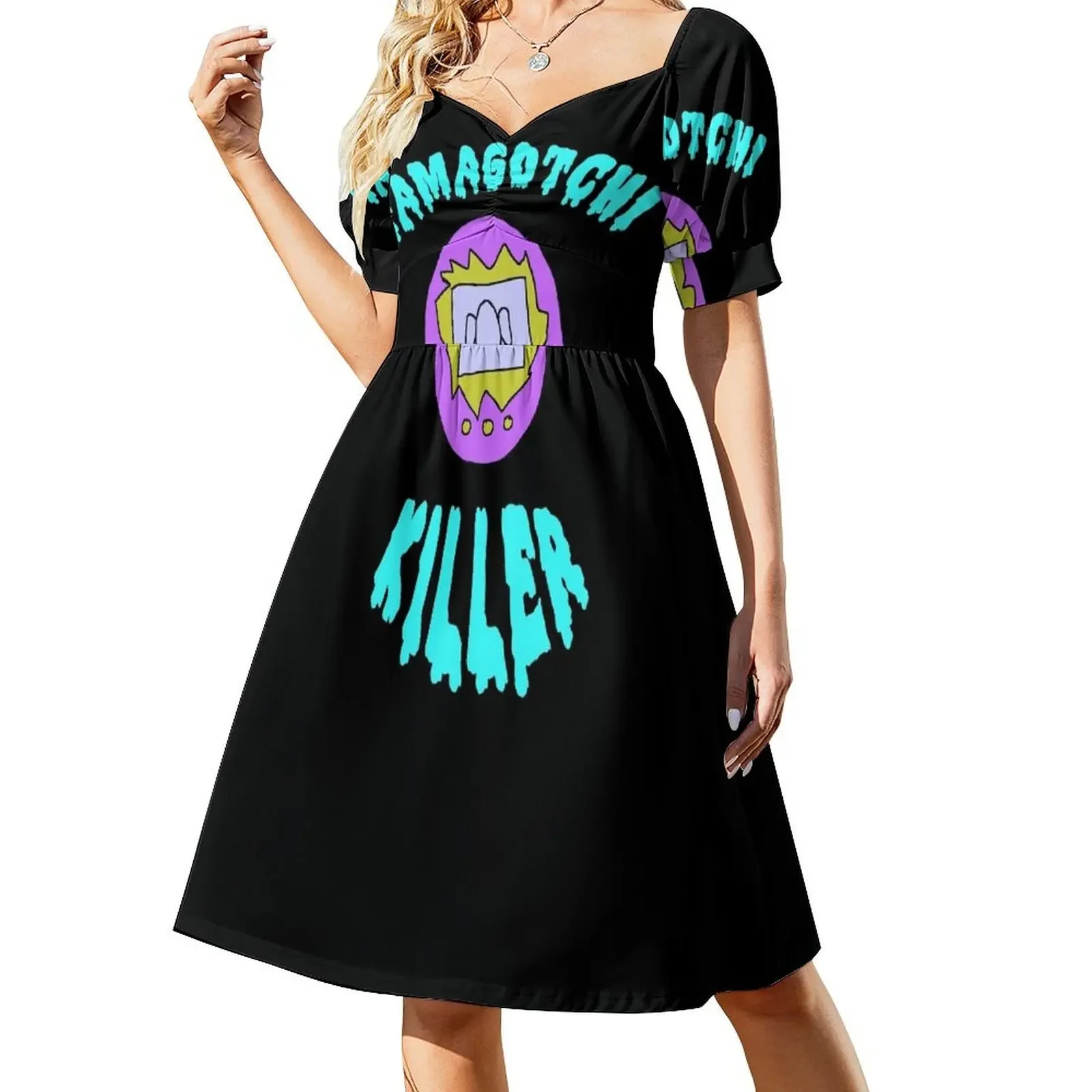 

Tamagotchi Killer Sleeveless Dress clothing women summer 2025 long sleeve dresses Women's long dress Dress