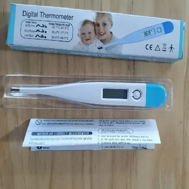 Cartoon Animal Soft Head Medical Electronic Thermometer for Adult and Children Household Digital Accuracy Measuring Instrument