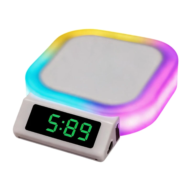 Electronic Party Clock with Large Number Screen, Single Button Use and Finish Tone, Desktop Digital Clock for Social D2RD