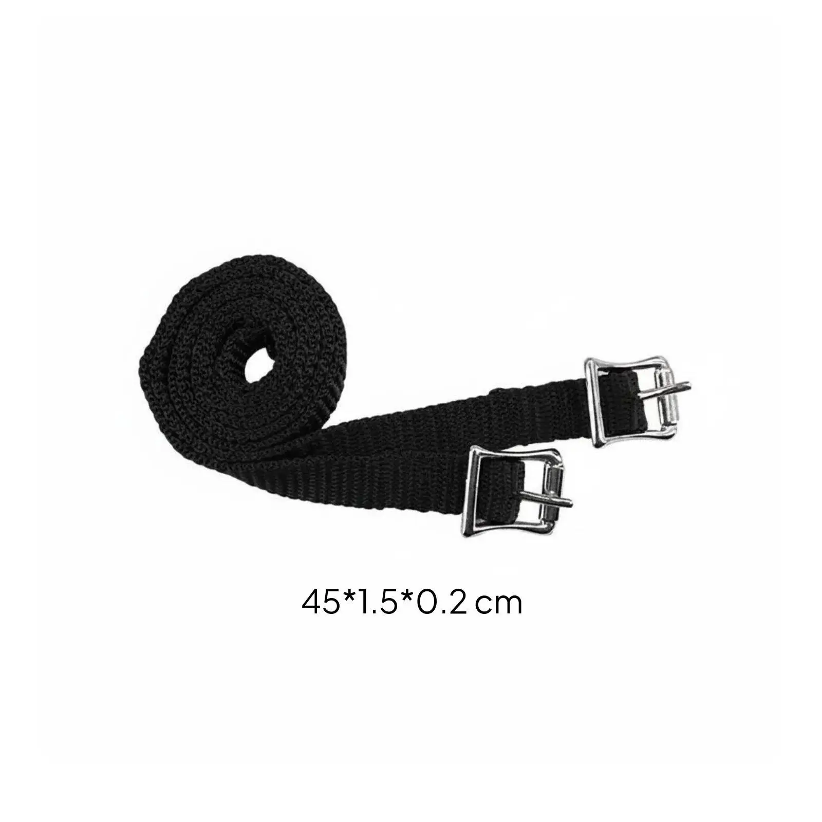 2-6pack Horse Goad Strap Zinc Alloy Buckle Equestrian Goad Band Thick PP