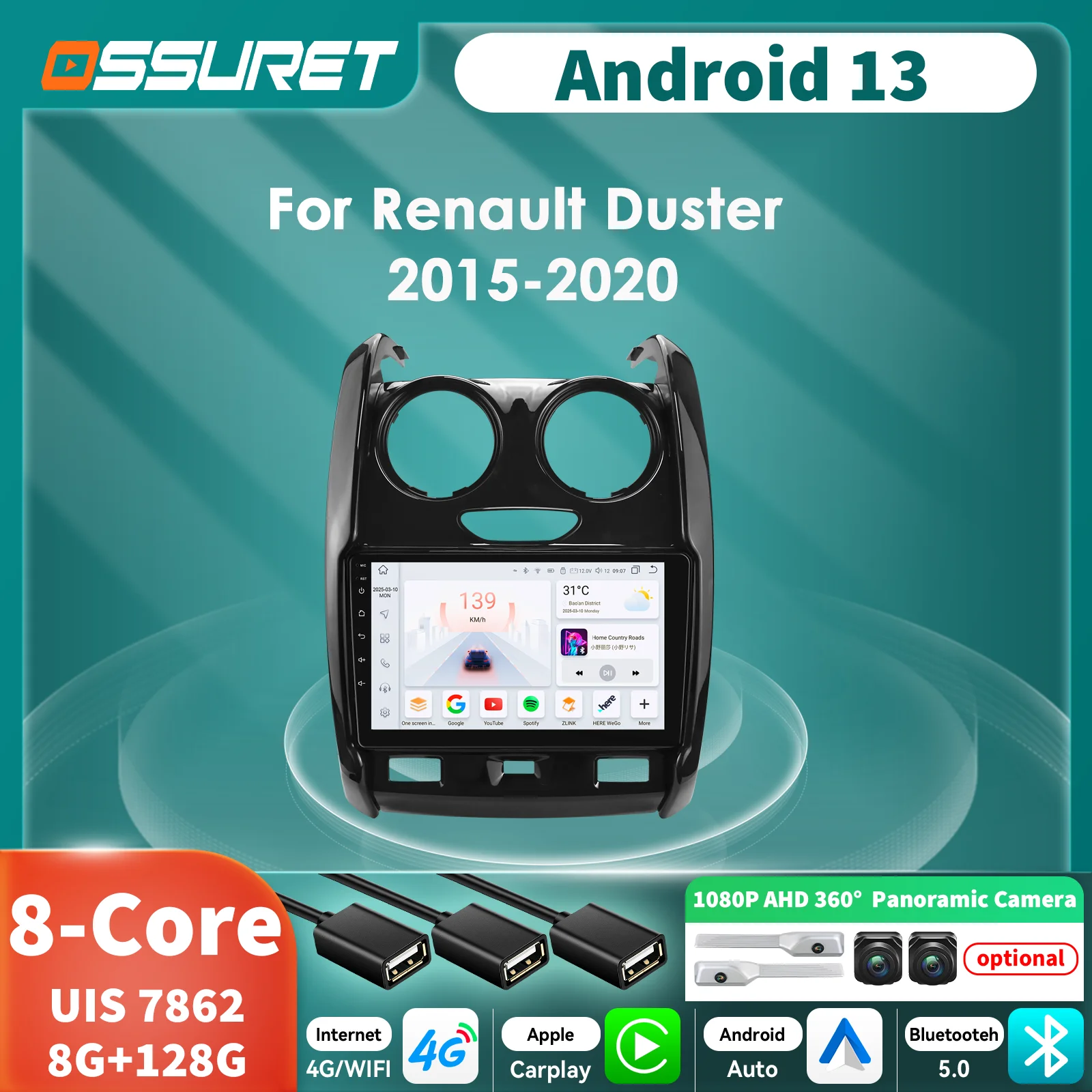 9Inch Carplay For A… - image