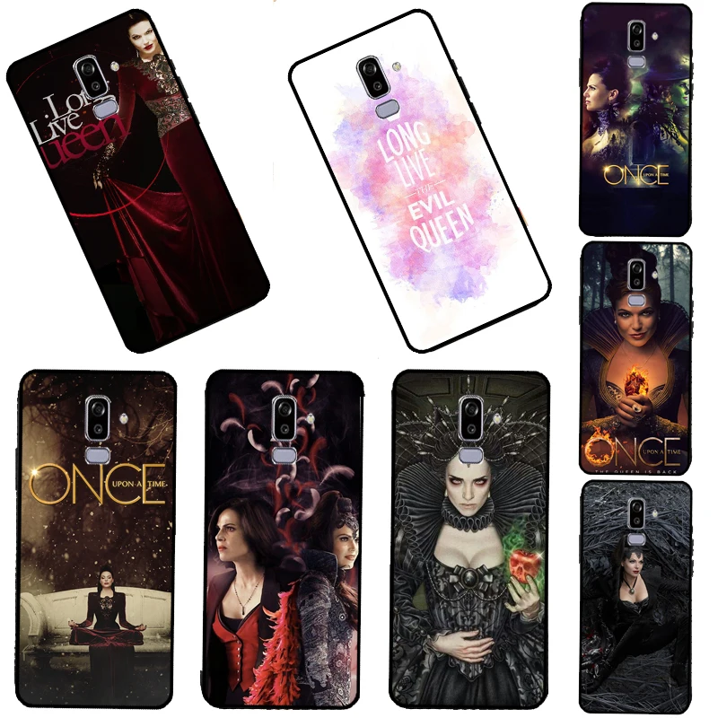 Evil Queen Once Upon A Time Case For Samsung Galaxy J4 J6 Plus J3 J5 J7 2016 A3 A5 2017 A9 J8 A6 A8 Plus 2018 Cover