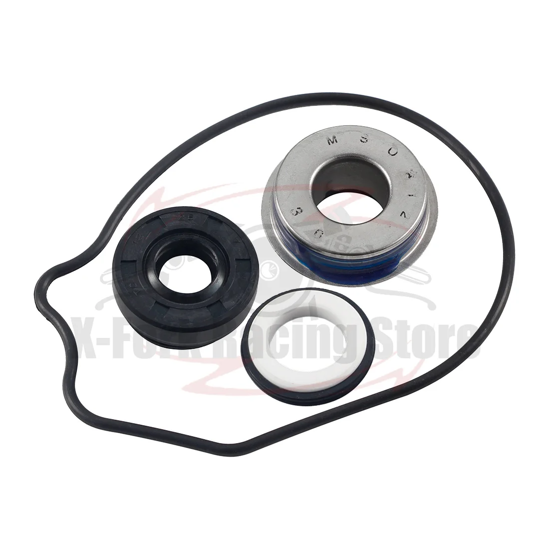 Water Pump Seal Set Gasket For HondaVT600CD Shadow VLX Deluxe 1988-2007 VLX400 STEED NC26 1992-1997 XRV650 Africa Twin 1988-1989