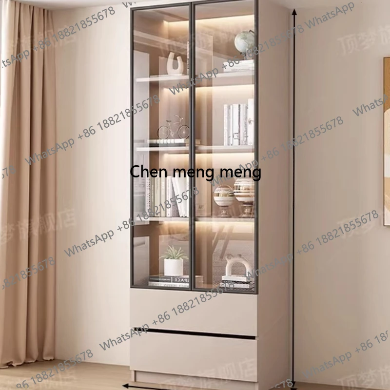 

Exquisite Auxiliary Wine Cabine Aesthetic Ergonomics Modern Sleek Wine Cabine Design Accent Bar Furniture