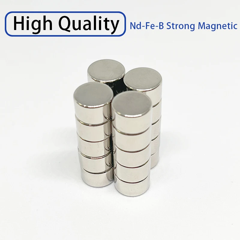 10/50/100/200Pcs Small Round N35 NdFeB Neodymium Magnet Dia 8x5 Super Strong Durable Powerful Magnets Disc For Home Hot Sale