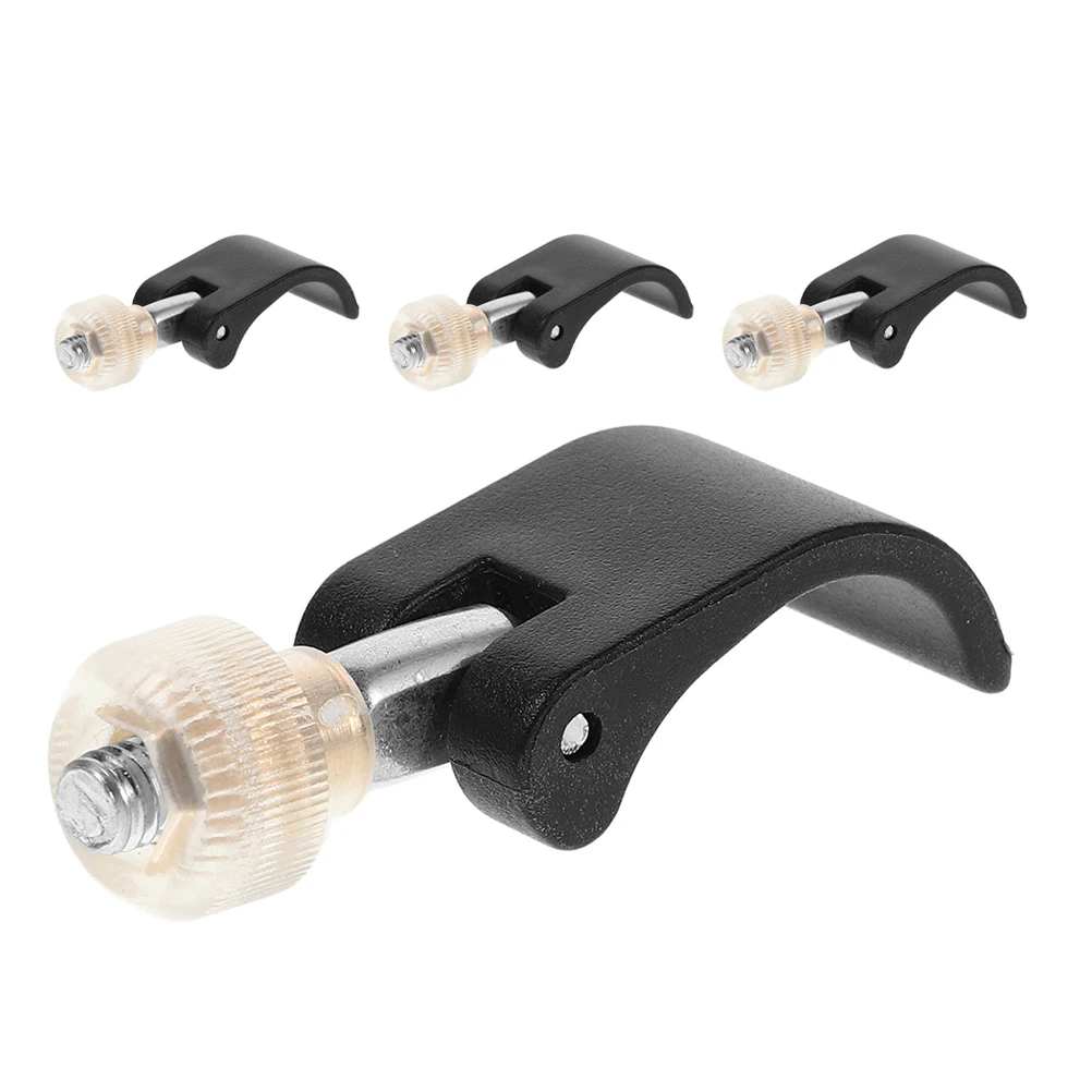 

4 set 4Sets ClimbingClipNut SkiPoleGrip TentPoleFittings WalkingStickAccessories BlackColor TravelEquipment MountaineeringTools