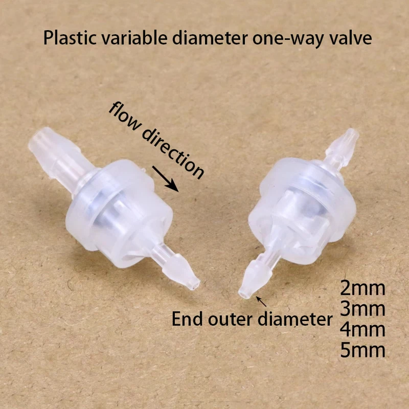 Plastic Variable Diameter One-way valve Water Stop Valve Check Valve Pagoda Check Valve Anti Ozone gas Pump Hose