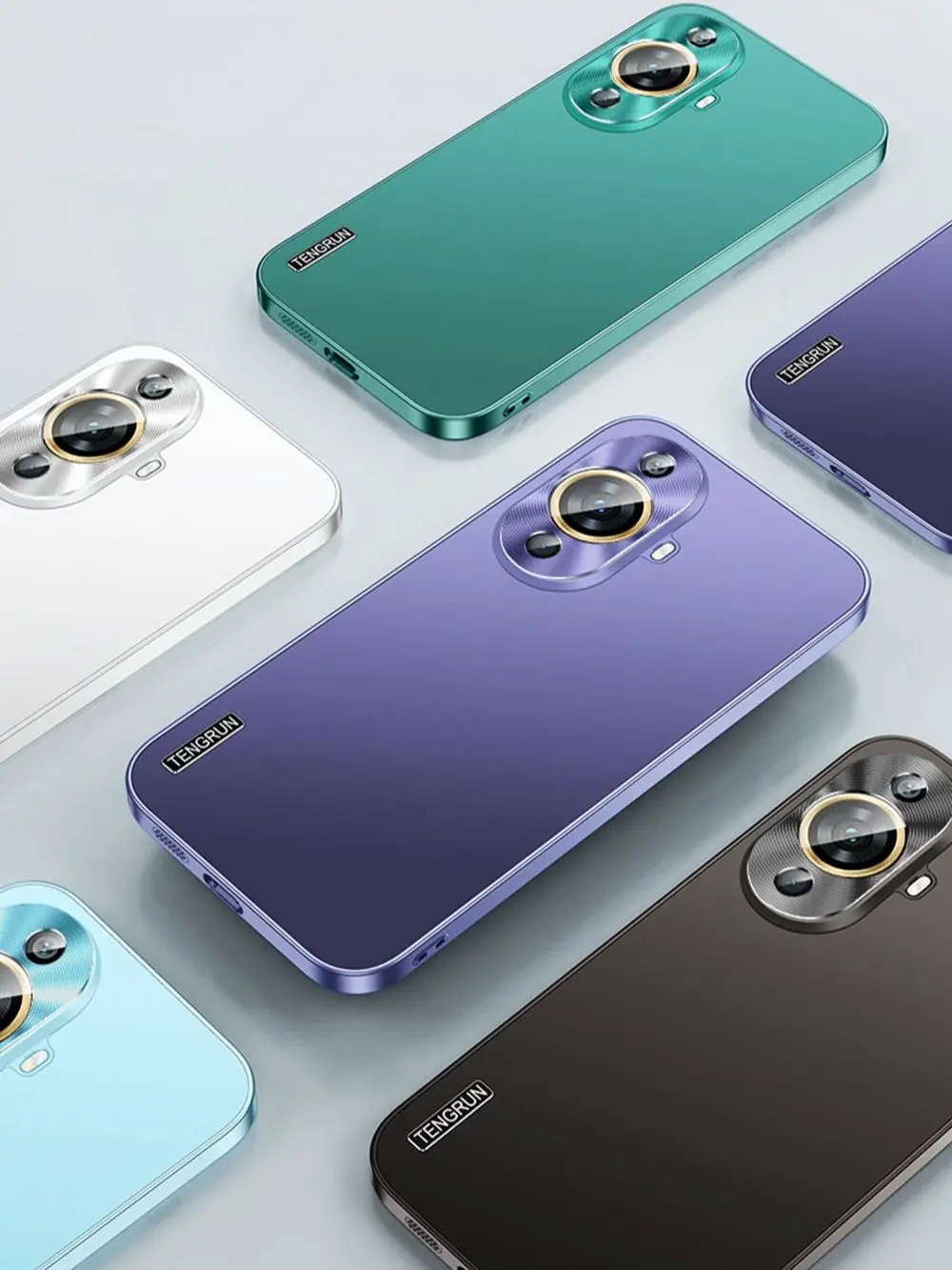 Ultra-thin Plastic Case for Huawei Nova 11 Pro Case Aluminium Lens Protection Hard Cover for Huawei Nova 10 12 Pro 11 SE Case