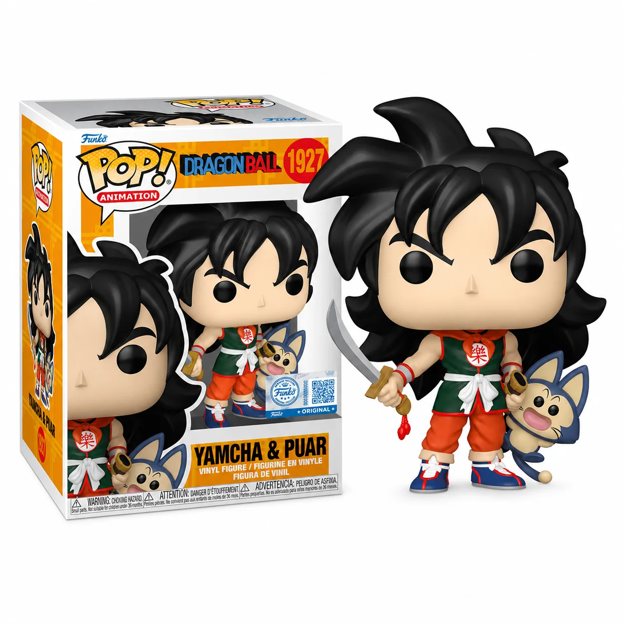 Funko Pop! Original Yamcha y Puar Nº1927 Dragon Ball Edición Especial Figura Coleccionable de Vinilo 84983