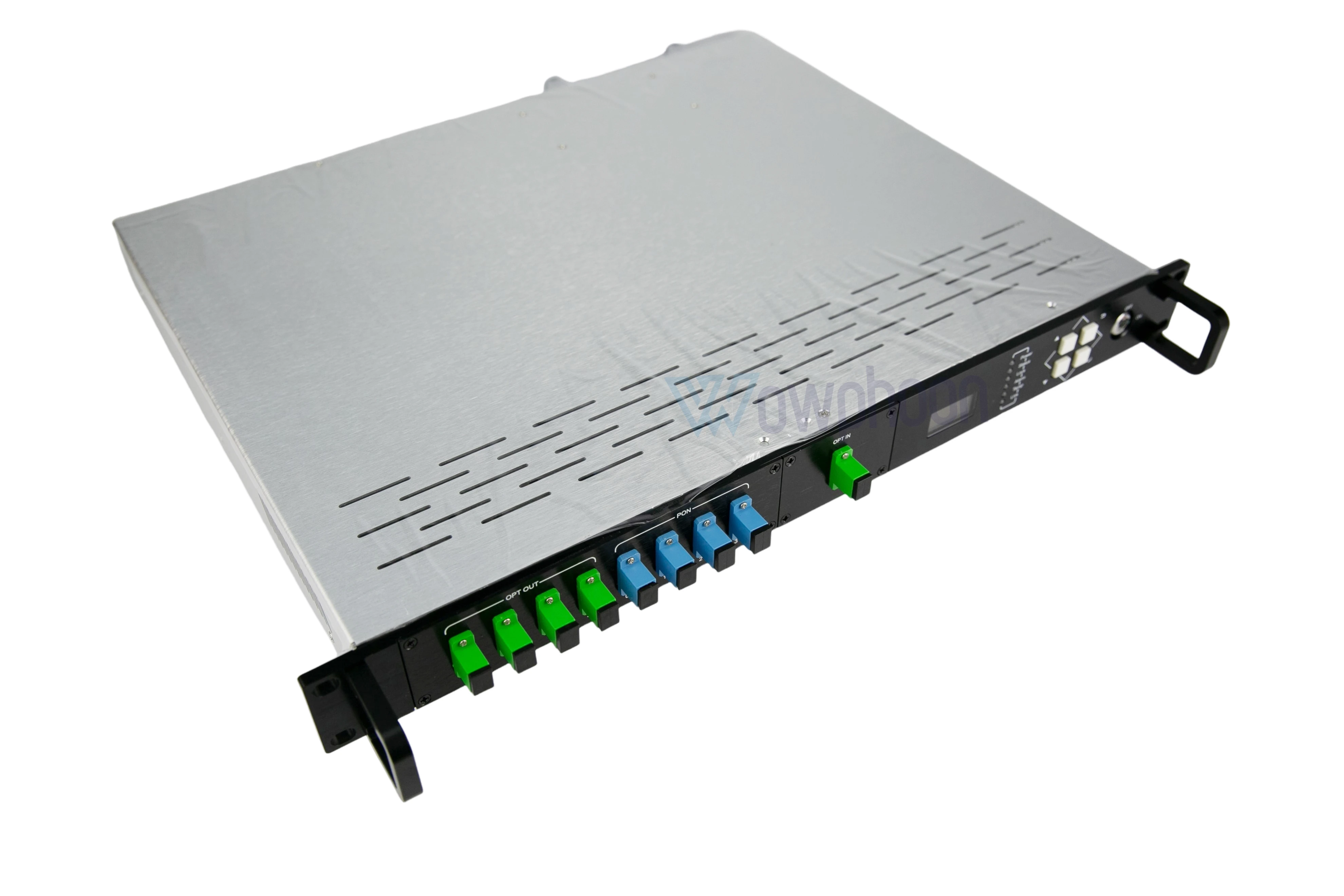 High Power Multi-Output Fiber Amplifier with WDM for CATV Systems, 4 Port, 1550NM, 1U, EDFA, 17, 18, 19, 20, 21, 22, 23, 24dB