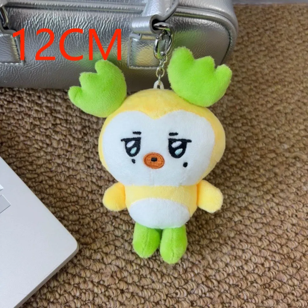 //.48style ATEEZ Keychain Plush New Aniteez Kawaii Stuffed Animals Plushies Toy Korean Room Decor Kids Fans Gifts MIGHTEEZ view 2