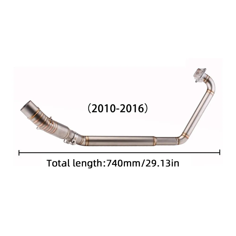 لهوندا CBR150 CB150R 2017-23 نظام العادم الكامل كاتم الصوت نصائح أنظمة عادم الأنابيب #3