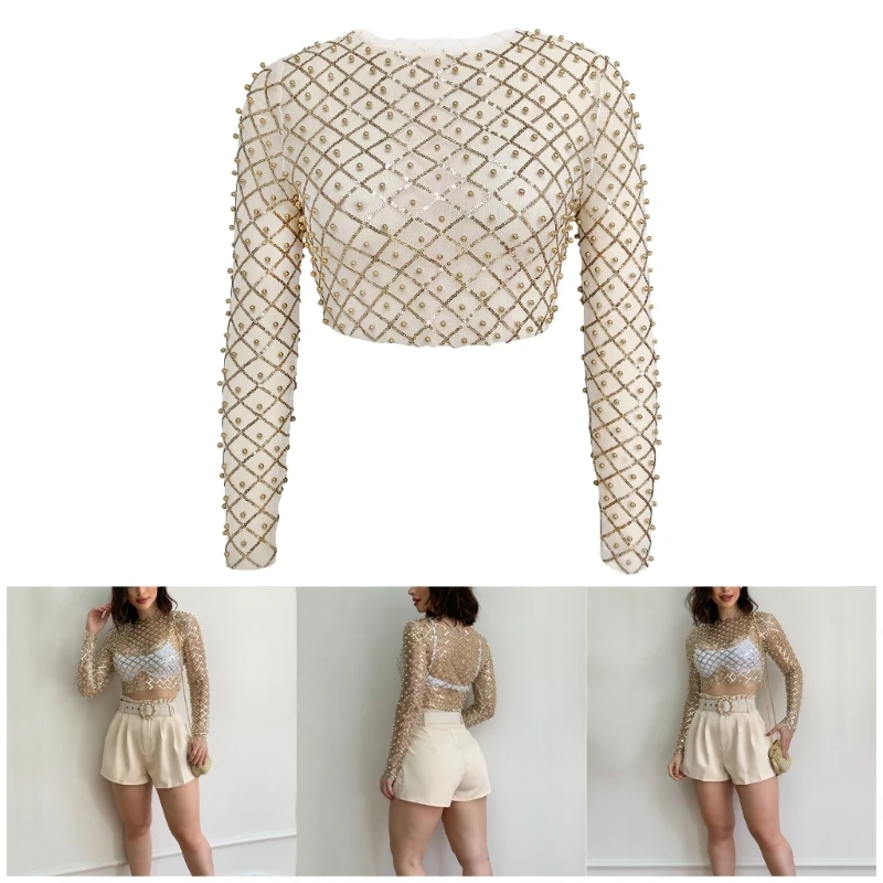 Top Sequins Transparent: The Real Deal Behind That Glittering, Skin-Revealing Crop Top
