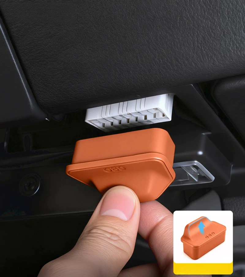 Car OBD Interface Protective Cover Fit for Dongfeng M-Hero M817 2025 2026 Modified Car Dust Cover Car Interior Accessories