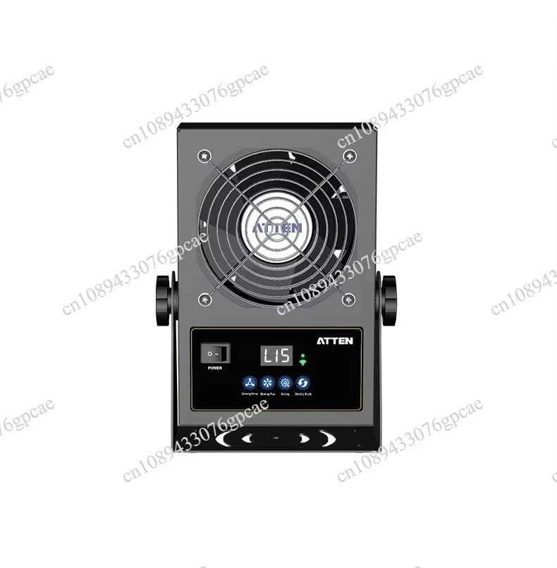 ST-1020D 20W Static Desktop Ionizer Fan Small Ionizer Machine Ionizing Air Blower Electrical Fans