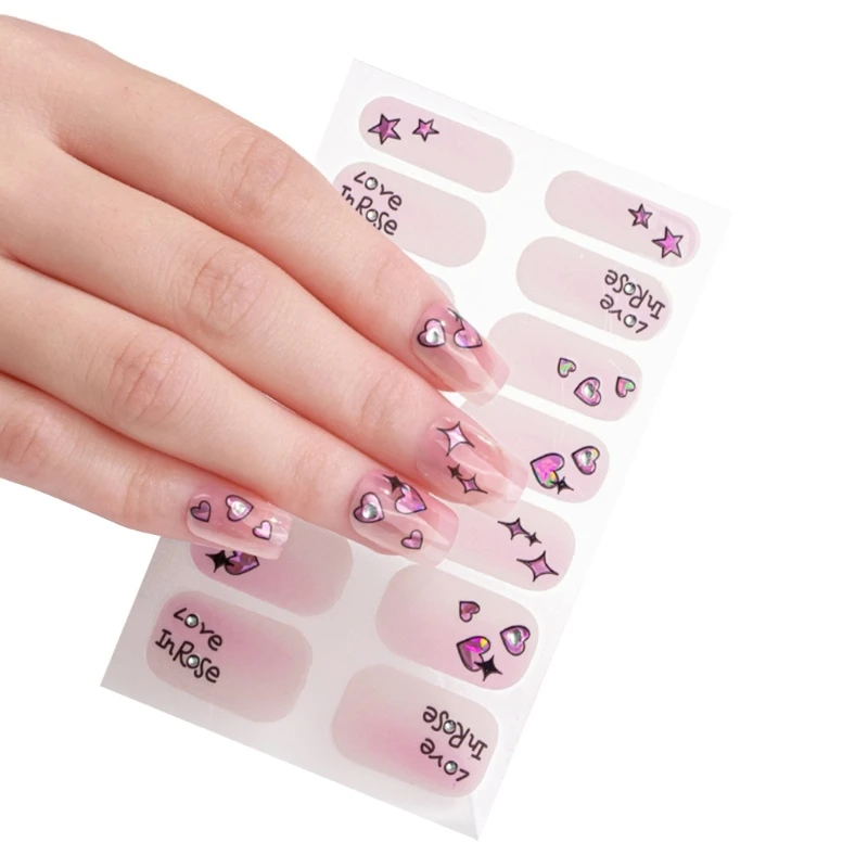 Adesivos unhas criativo adesivo arte do prego decalque manicure decorações unha polonês dropship