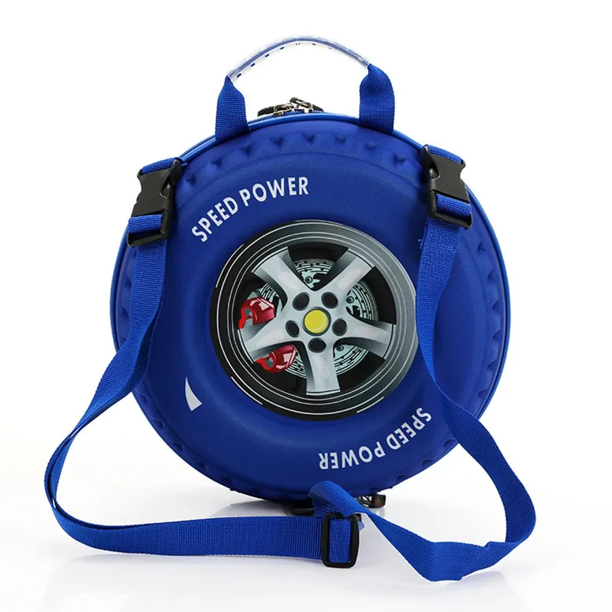 Cartoon Kids Baby Cartoon Waterproof School Bags 3D Car wheels Backpack For Girls Boys SchoolBag For Teenager Handbag Book Bag