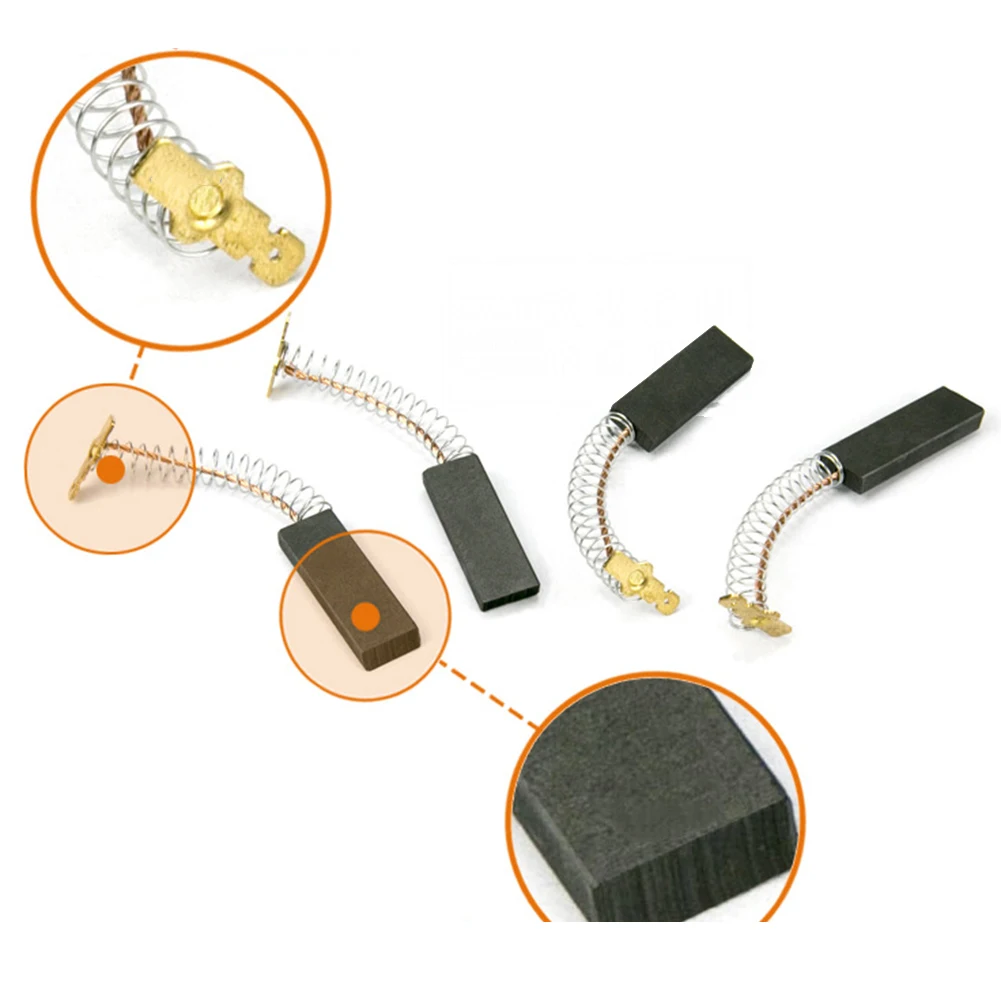 Автоматическая стиральная машина Двигатель Угольная щетка Особенности Название продукта Кисть Пружины Количество Угольные моторные щетки